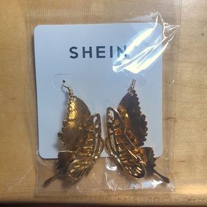 Butterfly earrings from SHEIN